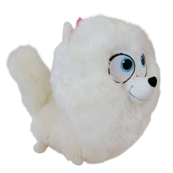 Secret Life of Pets Gidget Plush Dog – Universal Studios Illumination White Pome - Picture 2 of 10
